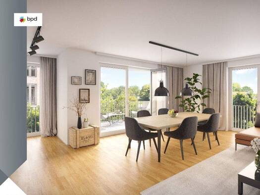 Wohnung zum Kauf - Erstbezug provisionsfrei 498.000 € 4 Zimmer 104 m² frei ab 31.12.2026 Laer Ost 44803