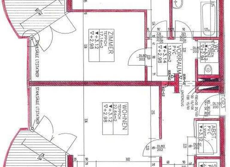 Wohnung zum Kauf 335.000 € 3 Zimmer 93,1 m² Claudiastraße 8 Reutte 6600