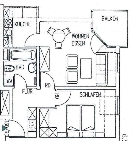 Wohnung zum Kauf provisionsfrei 140.000 € 2 Zimmer 45 m²<br/>Wohnfläche ab sofort<br/>Verfügbarkeit Feldahornweg Wiederitzsch Leipzig 04158