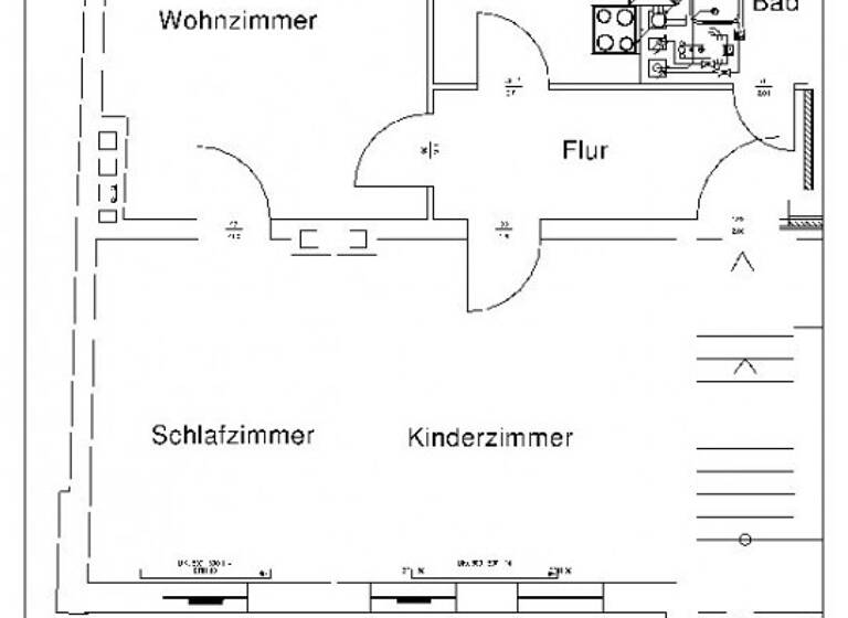 Wohnung zur Miete 439 € 3 Zimmer 67,6 m²<br/>Wohnfläche 2.<br/>Geschoss Saarlouiser Str. 43 Eisenhüttenstadt Eisenhüttenstadt 15890