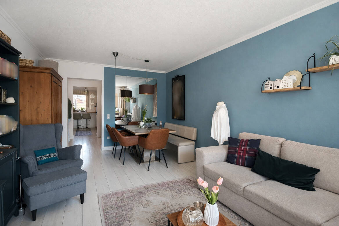 Immobilie in Unterneukirchen - Traumhafte Erdgeschosswohnung mit Garten in ruhiger Lage - Bild 1