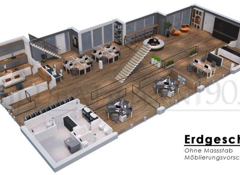 Büro-/Praxisfläche zum Kauf 450.000 € 7 Zimmer 300 m²<br/>Bürofläche ab 300 m²<br/>Teilbarkeit Harpstedt Harpstedt 27243