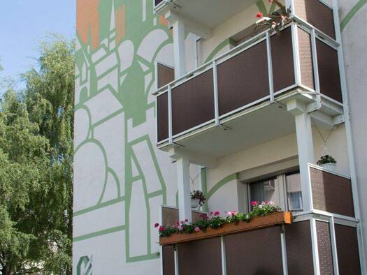 Wohnung zur Miete 445 € 3 Zimmer 58,5 m² 1. Geschoss frei ab sofort Max-Haarig-Straße 6 Meißen 01662