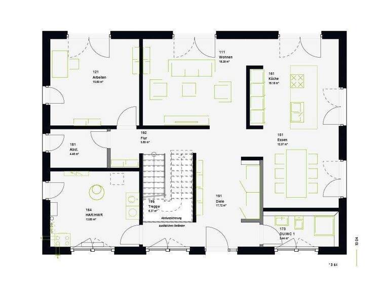 Einfamilienhaus zum Kauf provisionsfrei 377.299 € 7 Zimmer 197,2 m² 461 m² Grundstück Angelsdorf Elsdorf 50189