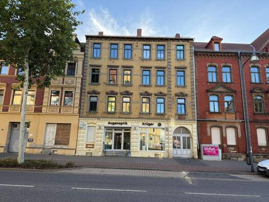 Wohnung zum Kauf 98.000 € 4 Zimmer 127 m² frei ab sofort Merseburger Straße (Weißenfe.) 21 A Weißenfels 06667