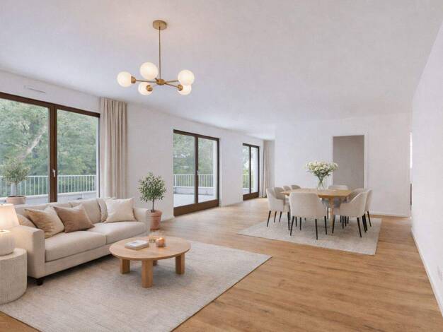 Penthouse zum Kauf - Erstbezug 1.157.000 € 4 Zimmer 135,5 m² 2. Geschoss Eschersheim Frankfurt am Main 60431