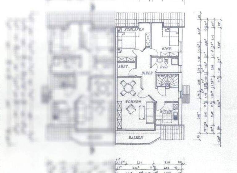 Wohnung zur Miete 795 € 4 Zimmer 65 m² Gelting 24395