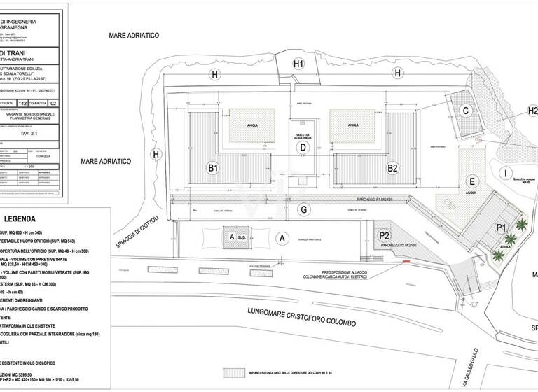 Verkaufsfläche zum Kauf 3.900.000 € 177,2 m² Verkaufsfläche Lungomare  Cristoforo Colombo 19 Trani 76125