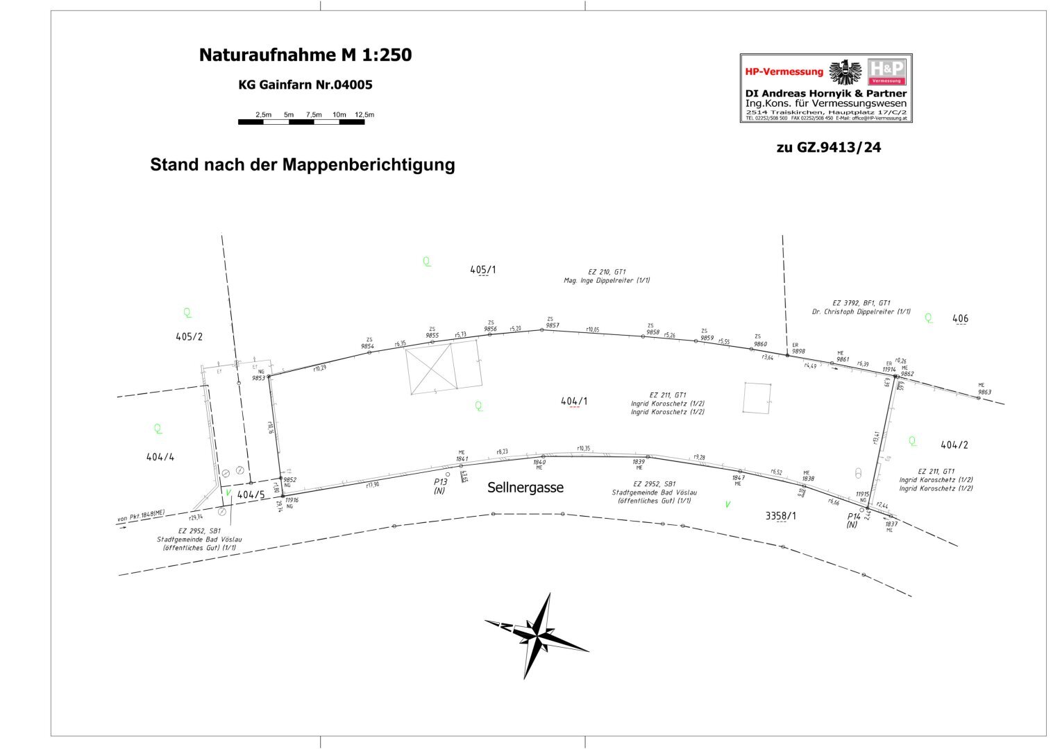 Grundstück zum Kauf 490.000 € 755 m²<br/>Grundstück Sellnergasse Bad Vöslau 2540