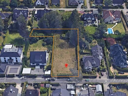 Grundstück zum Kauf 1.300.000 € 1.767 m² Grundstück Sasel Hamburg 22395