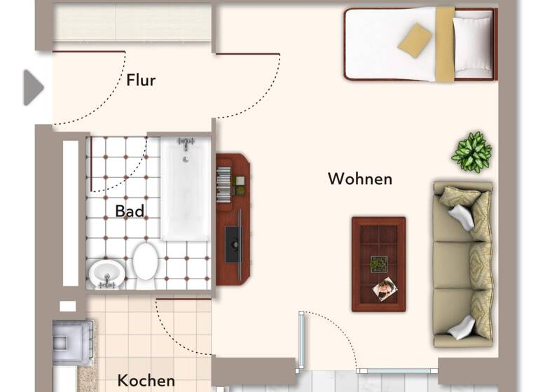 Wohnung zum Kauf 100.000 € 1 Zimmer 33,9 m²<br/>Wohnfläche Spandau Berlin 13597