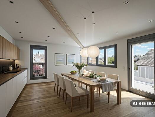 Wohnung zum Kauf - Erstbezug 999.000 € 3 Zimmer 82 m² 3. Geschoss Trudering-Riem München 81825