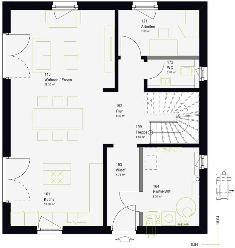 Haus zum Kauf provisionsfrei als Kapitalanlage geeignet 572.500 € 135,6 m²<br/>Wohnfläche 400 m²<br/>Grundstück Osterreinen Rieden am Forggensee 87669