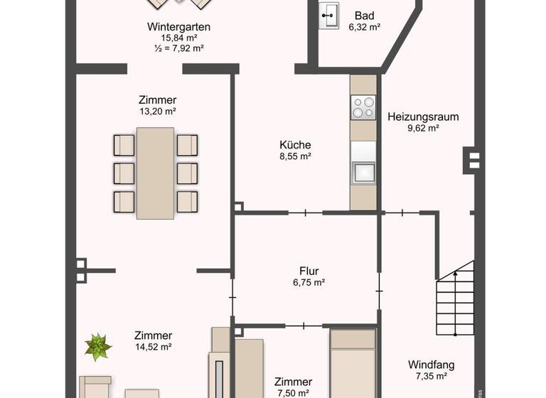 Mehrfamilienhaus zum Kauf 449.000 € 8 Zimmer 160 m² 715 m² Grundstück Kattenesch Bremen 28277