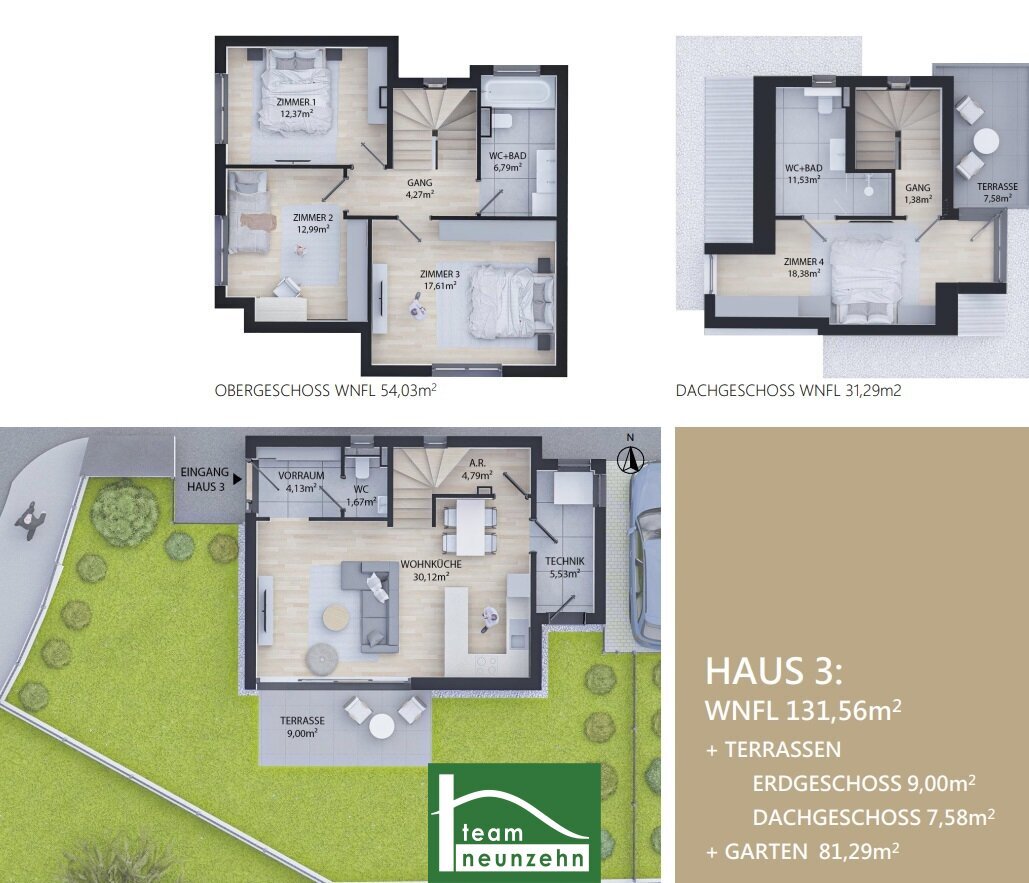 Einfamilienhaus zum Kauf 749.000 € 5 Zimmer 131,5 m²<br/>Wohnfläche Maigasse 28 Wien 1210