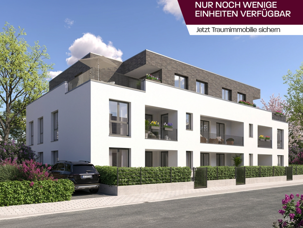 Terrassenwohnung zum Kauf - Neubau provisionsfrei 295.000 € 2 Zimmer 49,5 m² EG Heinrich-Busold-Str. 79 Friedberg 61169