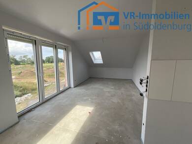 Wohnung zur Miete - Erstbezug 830 € 2 Zimmer 83,1 m² Dachgeschoss Cloppenburg 49661