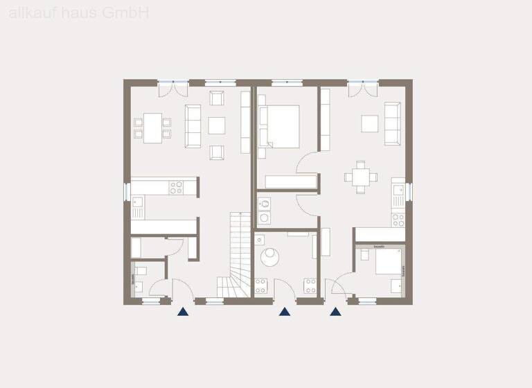 Mehrfamilienhaus zum Kauf - Erstbezug provisionsfrei 396.589 € 7 Zimmer 237,4 m² 684,3 m² Grundstück Cölpin 17094