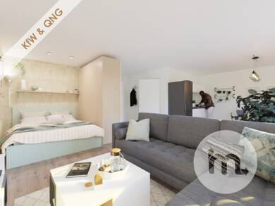 Wohnung zum Kauf 197.000 € 1 Zimmer 41,3 m² 1. Geschoss Ehekirchen Ehekirchen 86676