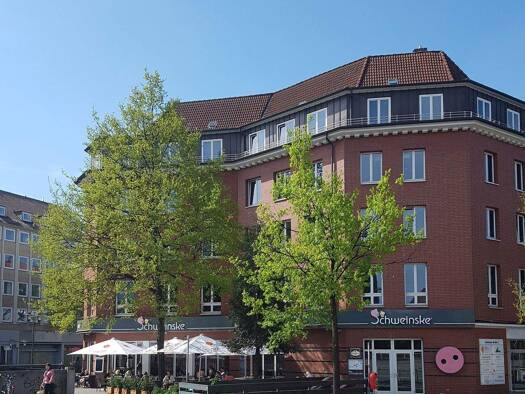 Praxisfläche zur Miete provisionsfrei 1.491 € 4 Zimmer 106,1 m² Bürofläche Lüneburger Straße 2 Harburg Hamburg 21073