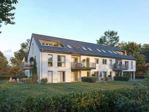 Wohnung zum Kauf - Neubau provisionsfrei 455.000 € 2,5 Zimmer 72 m² 2. Geschoss Obleiweg 6 Dechsendorf Erlangen 91052