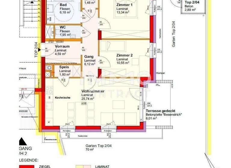 Wohnung zum Kauf - Erstbezug provisionsfrei 286.085 € 3 Zimmer 71,8 m² frei ab sofort Kapelln 3141