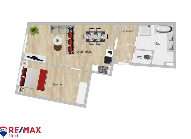 Wohnung zum Kauf - Erstbezug 299.000 € 2 Zimmer 54,2 m² EG Oberlaaer Straße 106 Wien 1100