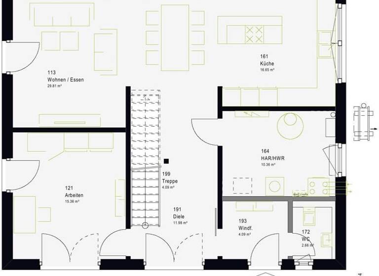 Einfamilienhaus zum Kauf - Erstbezug provisionsfrei 465.885 € 5 Zimmer 171 m² 560 m² Grundstück Rhede 46414