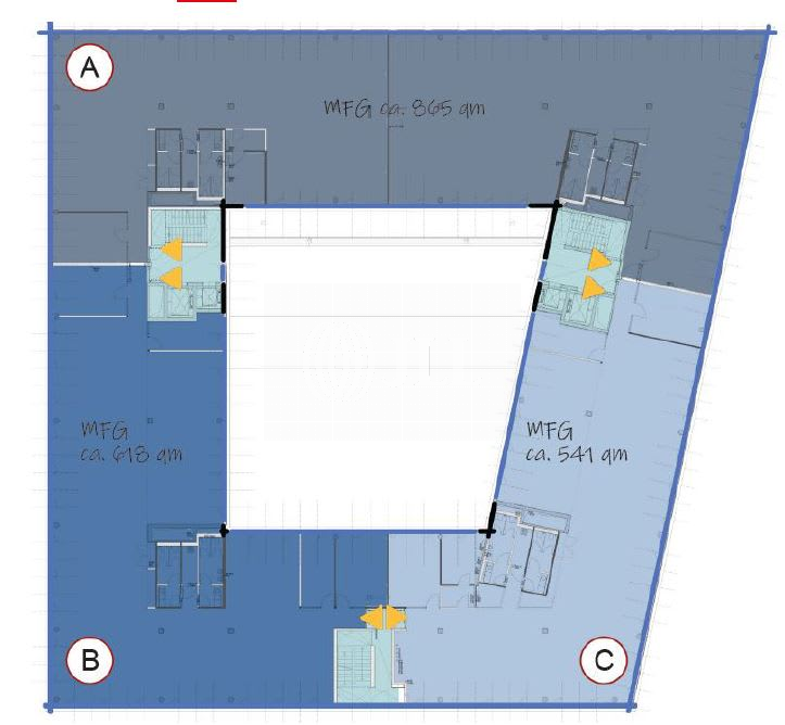 Bürofläche zur Miete provisionsfrei 18,50 € 5.235,2 m²<br/>Bürofläche Eschborn Eschborn 65760