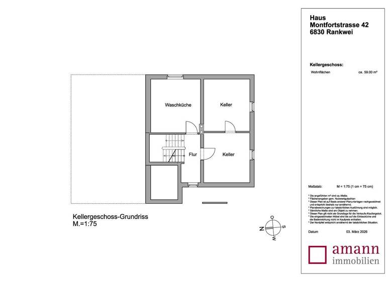Einfamilienhaus zum Kauf 600.000 € 6 Zimmer 118 m² 751 m² Grundstück Montfortstraße Rankweil 6830