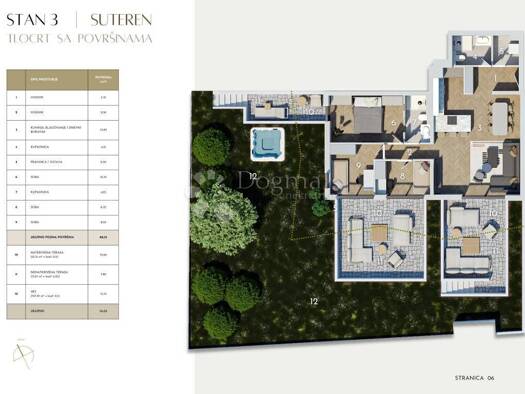 Wohnung zum Kauf 536.000 € 4 Zimmer 114 m² 3 Geschosse Stobreč, Split - Okolica Split 21000