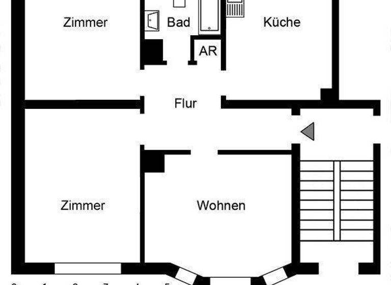 Wohnung zur Miete 1.390 € 4 Zimmer 103,6 m² EG Residenzaue 8 Borbeck-Mitte Essen 45355