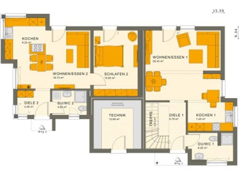 Mehrfamilienhaus zum Kauf 575.000 € 8 Zimmer 183 m² 1.265 m² Grundstück Beckingen 66701