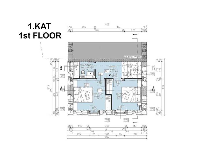 Reihenmittelhaus zum Kauf 669.500 € 6 Zimmer 108 m² 240 m² Grundstück Vodice 22211