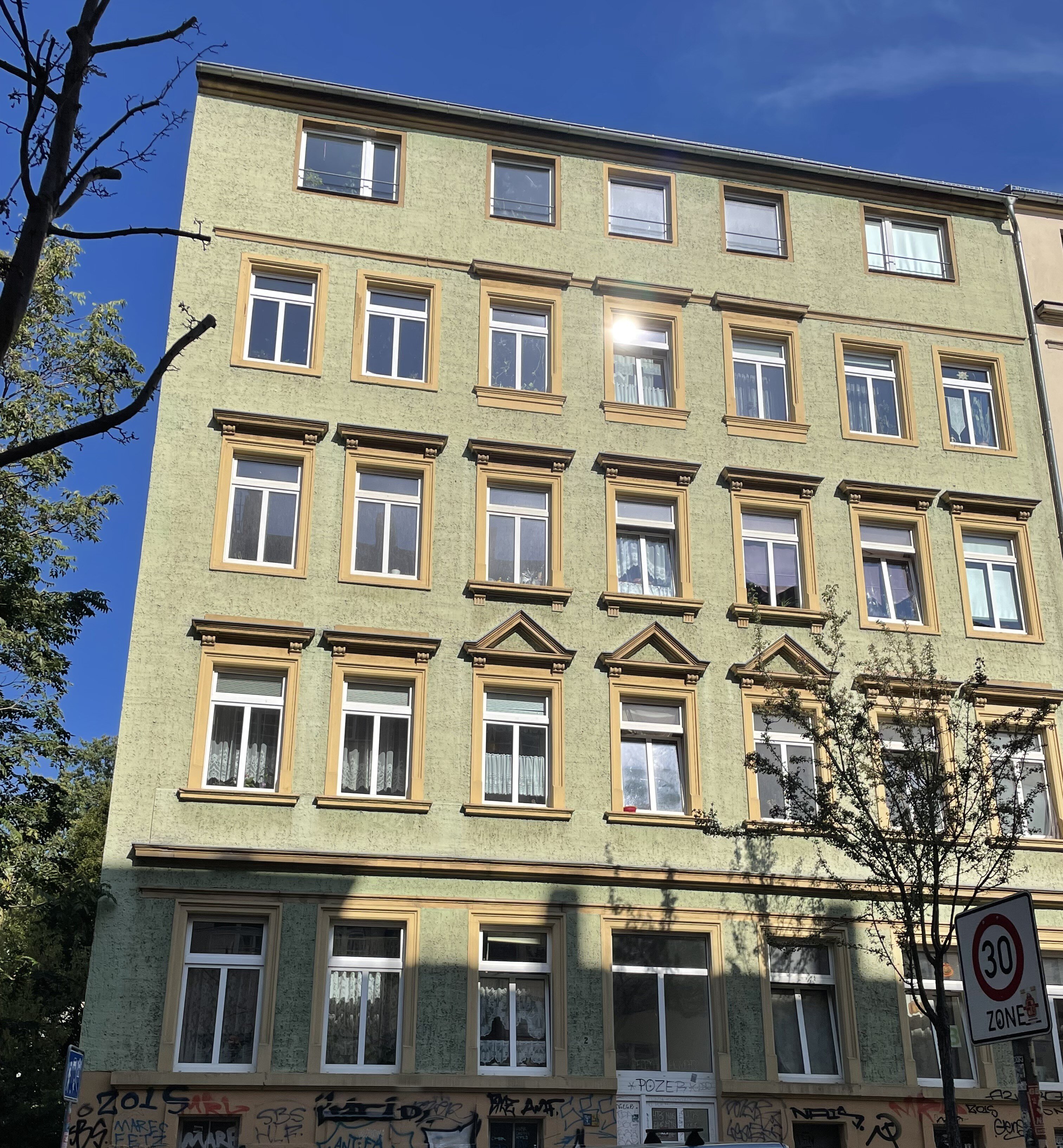 Terrassenwohnung zum Kauf 150.000 € 3 Zimmer 58,2 m²<br/>Wohnfläche EG<br/>Geschoss Leipziger Vorstadt (Rudolfstr.) Dresden 01097