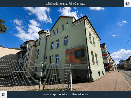 Mehrfamilienhaus zum Kauf als Kapitalanlage geeignet 699.000 € 383 m² 658 m² Grundstück Paulsstadt Schwerin 19055