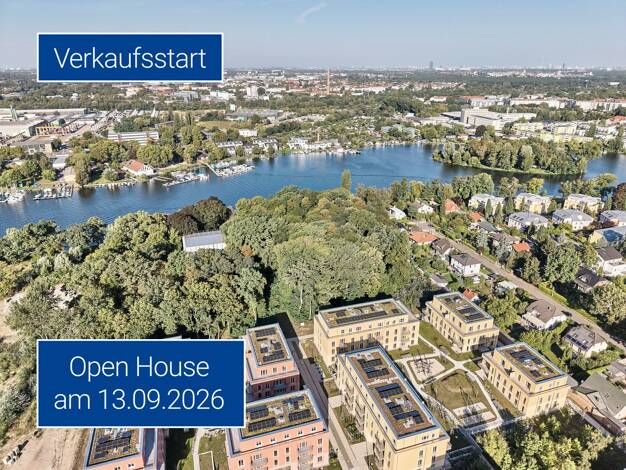 Wohnung zum Kauf - Erstbezug provisionsfrei 559.500 € 4 Zimmer 84,1 m² 1. Geschoss An der Villa Bolle 14A Köpenick Treptow-Köpenick 12557