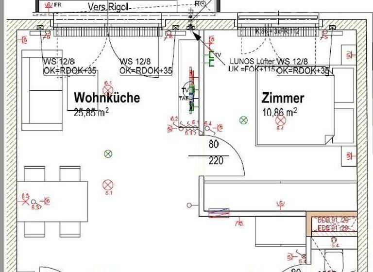 Wohnung zur Miete 784 € 2 Zimmer 42 m² 2. Geschoss frei ab 01.07.2026 Wien 1160