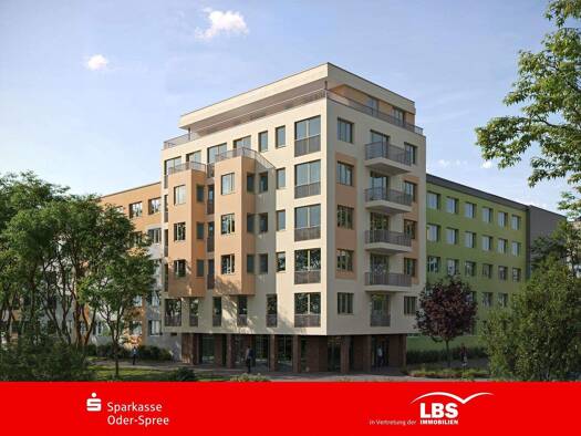 Wohnung zum Kauf - Erstbezug 224.474 € 2 Zimmer 54,1 m² 1. Geschoss Fürstenwalde Fürstenwalde/Spree 15517