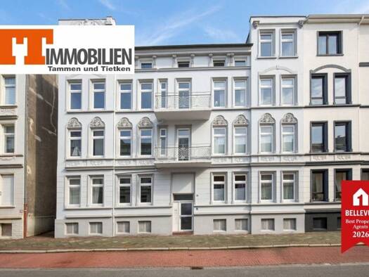 Wohnung zum Kauf 139.000 € 4 Zimmer 91,4 m² 2. Geschoss Heppens Wilhelmshaven 26384