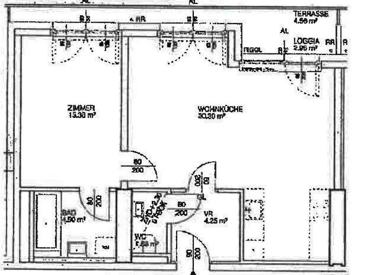 Wohnung zur Miete 776 € 54,7 m² 6. Geschoss frei ab sofort Wien 1100