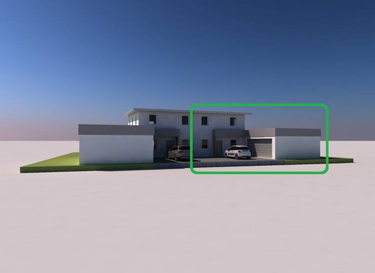 Doppelhaushälfte zum Kauf - Erstbezug 455.000 € 4 Zimmer 120 m² 600 m² Grundstück frei ab sofort Katzenbach Waldzell 4924