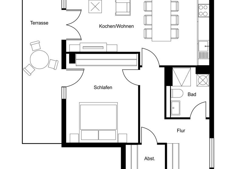 Wohnung zur Miete 1.480 € 2 Zimmer 73 m²<br/>Wohnfläche Heinrich-Hertz-Straße 2 Siemensstadt Berlin 13629