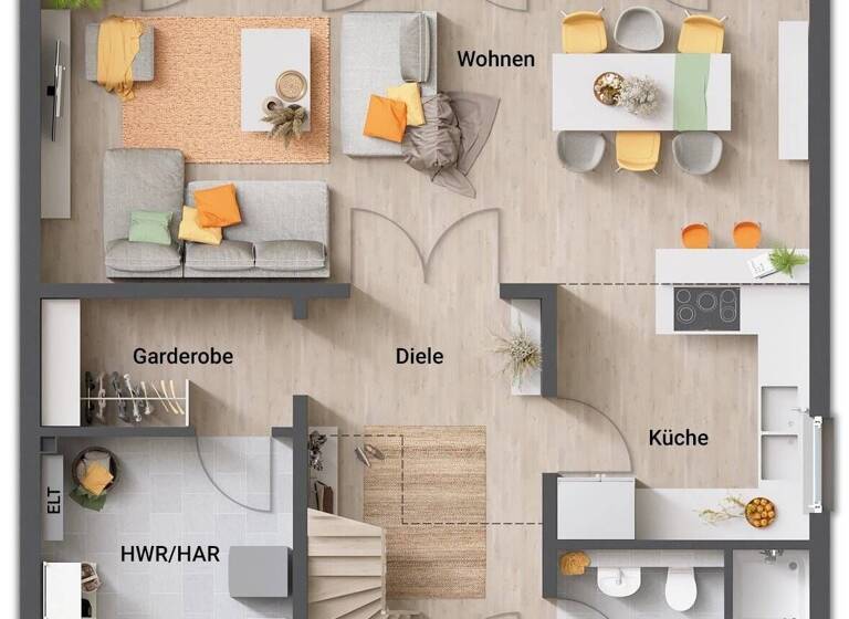 Haus zum Kauf provisionsfrei 299.350 € 5 Zimmer 145 m² Nordkirchen 59394