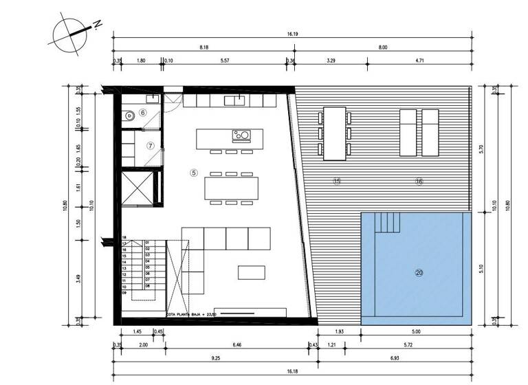 Einfamilienhaus zum Kauf provisionsfrei 1.942.668 € 4 Zimmer 368 m² 539 m² Grundstück Calle de Canopus, 27 Denia 03700