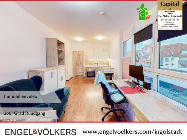 Wohnung zum Kauf 155.000 € 1 Zimmer 33 m² 2. Geschoss Ingolstadt 85055