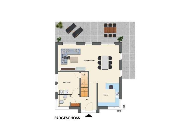 Haus zum Kauf - Erstbezug 502.500 € 5 Zimmer 160 m² 596 m² Grundstück Hilter 49176