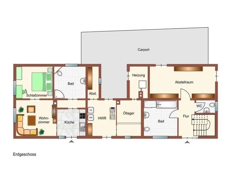 Mehrfamilienhaus zum Kauf 259.000 € 7 Zimmer 186 m² 986 m² Grundstück Beverstedt 27616
