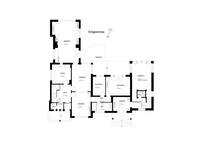 Villa zum Kauf 2.450.000 € 11 Zimmer 358 m² 2.365 m² Grundstück Wellingsbüttel Hamburg 22391