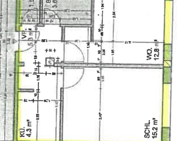 Wohnung zur Miete 505 € 2 Zimmer 42,7 m² EG Tobelstraße Schwarzach 6858